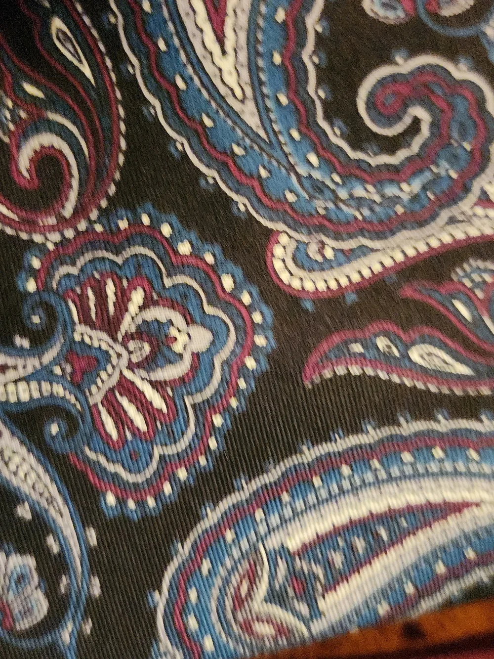 3pc Men’s Silk Tie Lot Courage Stafford Christopher Hayes Paisley Striped